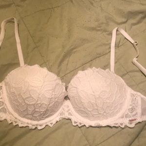 Pink date push up bra